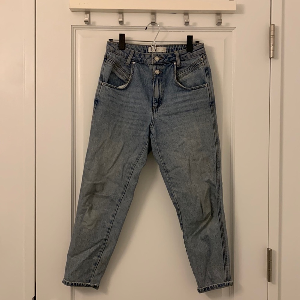 Top shop mom jeans